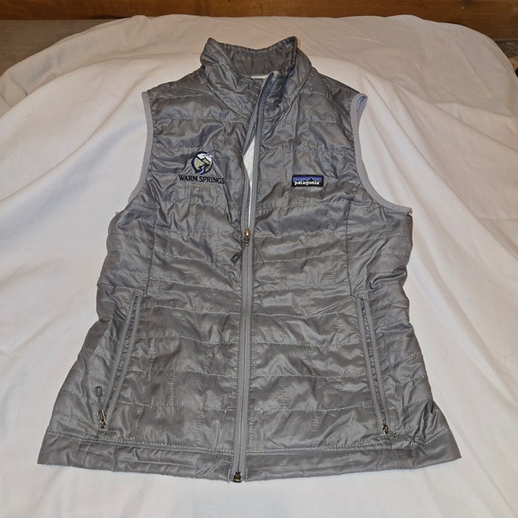 Patagonia Nano Puff Vest Lightweight Puffer‎ Sleeveless Jacket Warm Springs S - Picture 1 of 7